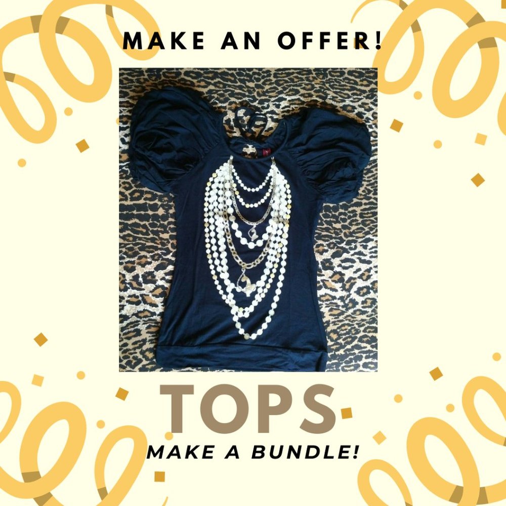 Tops!  Blouses!